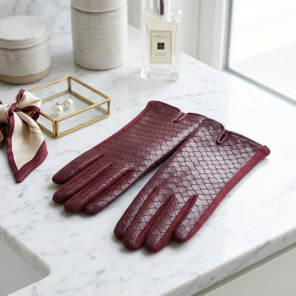 Beeba - Basket Woven Smart Touch Gloves