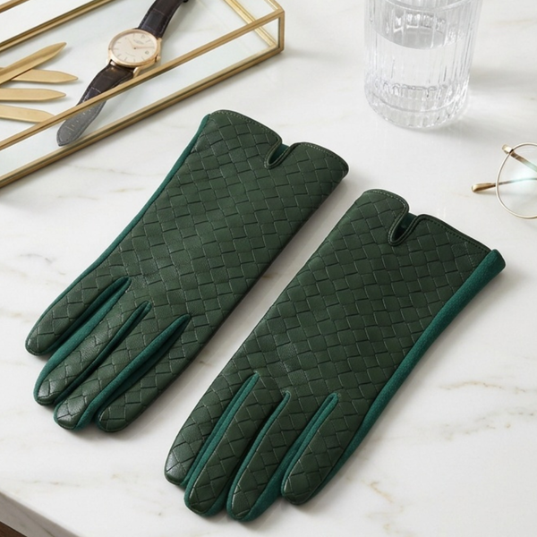 Beeba - Basket Woven Smart Touch Gloves