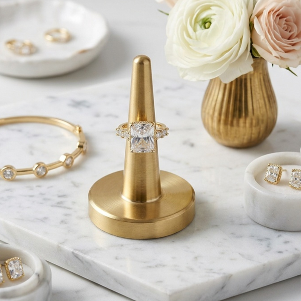 Adele - Cushion Cut Cubic Zirconia Ring