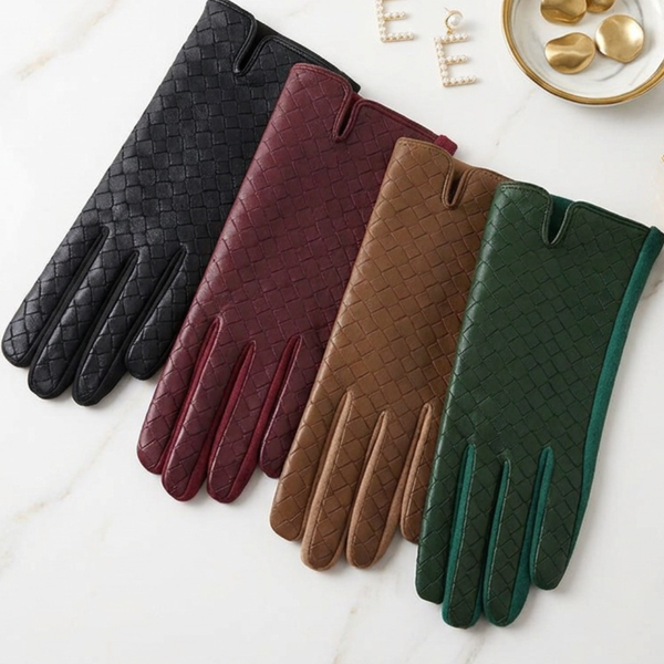 Beeba - Basket Woven Smart Touch Gloves