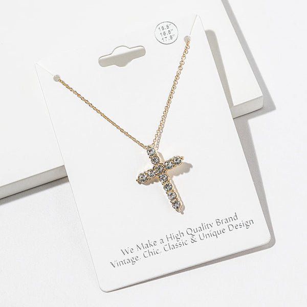 Lio - Cross Pendant Necklace