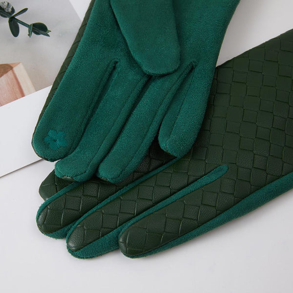 Beeba - Basket Woven Smart Touch Gloves