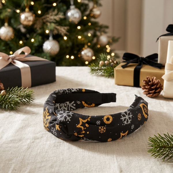 Caitlin - Holiday Snowflake Headband