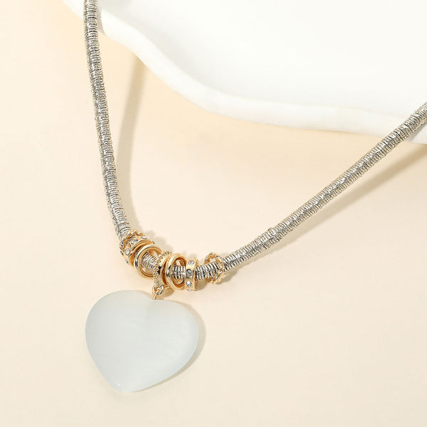 Addison - Heart Pendant Necklace