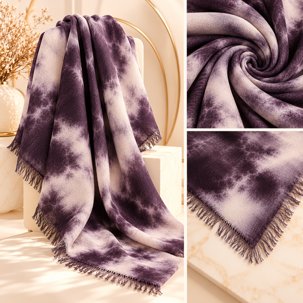 Sheera - Lightweight Oversized Tie-Dye Wrap Scarf