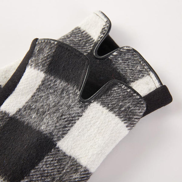 Paola - Plaid Smart Touch Winter Gloves