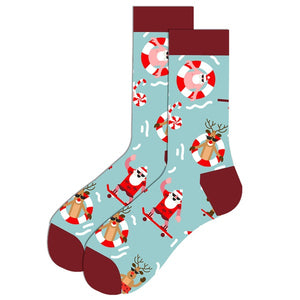 Men's Santa Floaty Novelty Socks