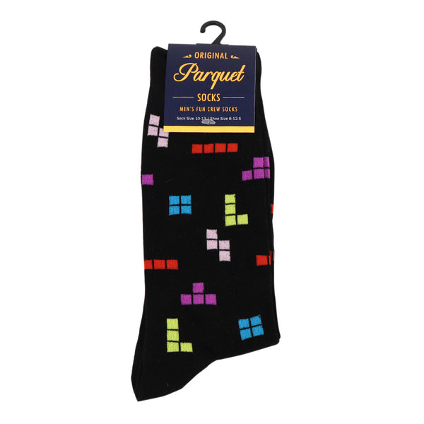 Men's Novelty Tetris Game Socks