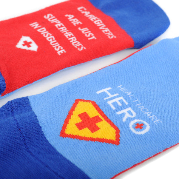 Women's Health Care Heroes Novelty Socks